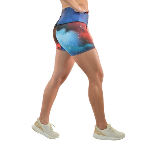 Leakproof Shorts | High-Rise | Galaxy